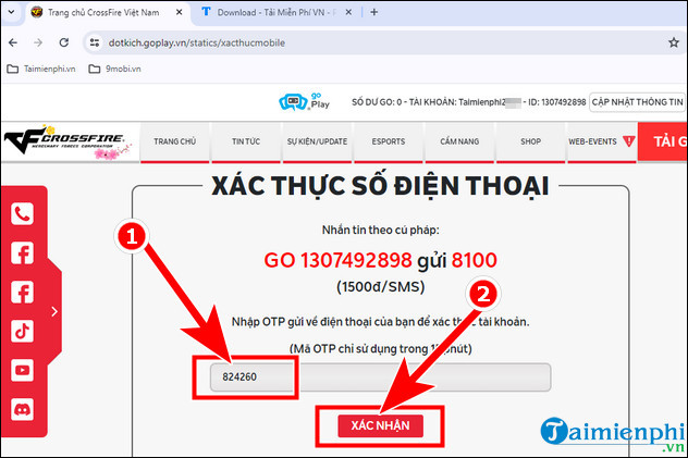 tạo acc CrossFire mới